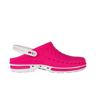 Chirurgické topánky Wock Clog 09 s remienkom Fuchsia